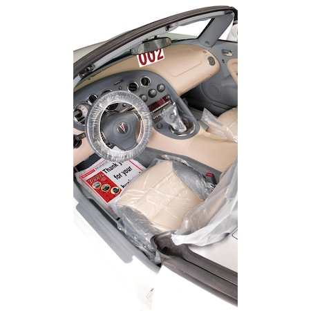 Asp Slip-N-Grip Standard Seat Covers (.5 Mil), 38" X 32", 500 Per Roll Pk 100